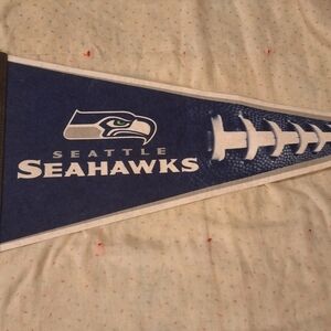 Seattle Seahawks NFL Football Pennant Flag Decor 🏉